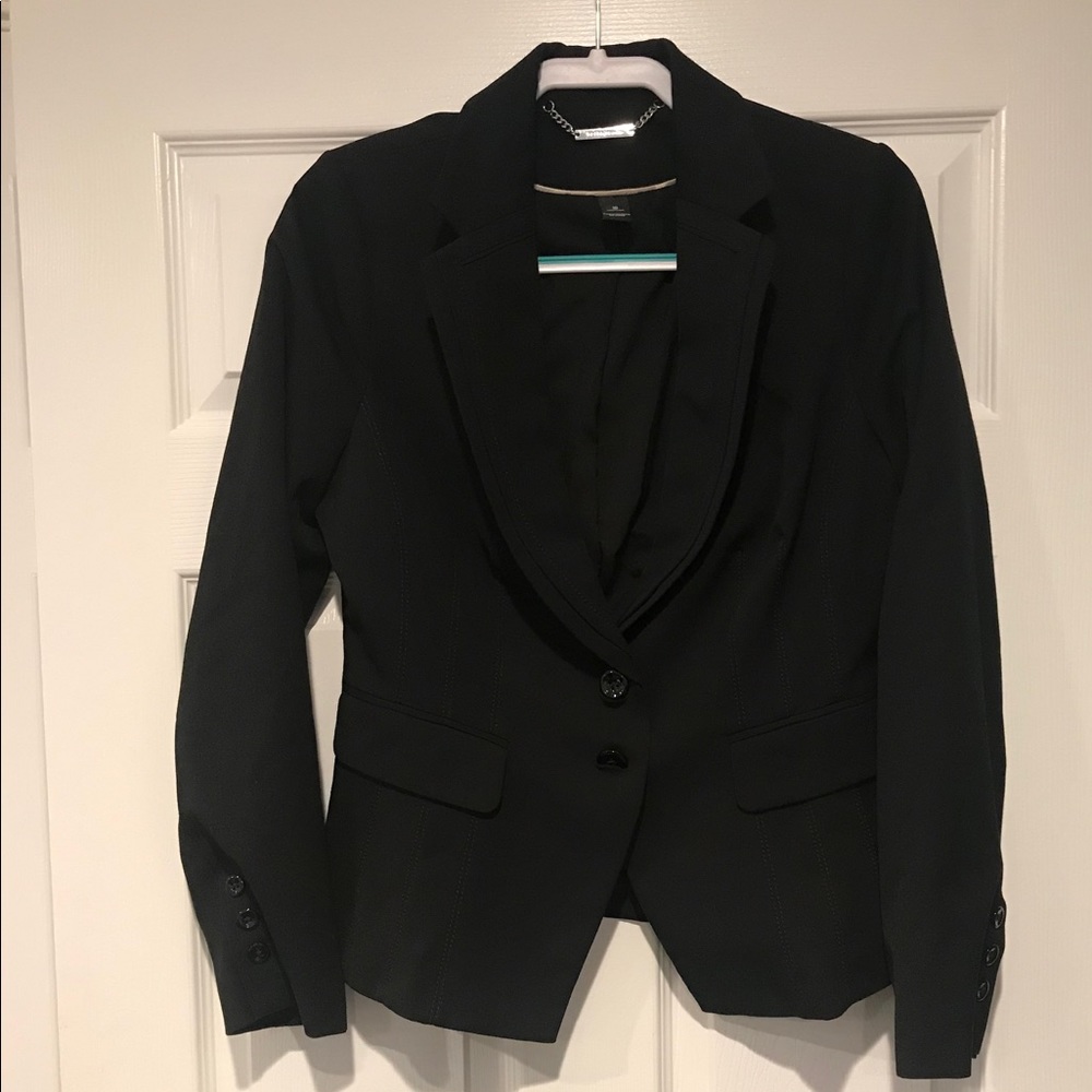 White House Black Market Blazer - Black